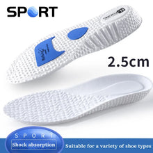 Load image into Gallery viewer, Insole NEW Height Increase Templates Sports Shock Absorption s for Feet Deodorant Orthopedic for s Men Women Sole shoe pads