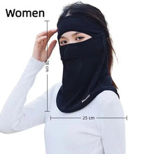 Load image into Gallery viewer, Outdoor Warm Cycling Face Mask Autumn Winter Windproof Ear Cover Mask Soft Anti Cold Neck Gaiter Neck Protector
