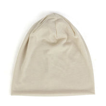 Load image into Gallery viewer, 1pc color double-layer brimless casual skull hats for men and women,outdoor leisure pullover knitted hats for autumn and winter