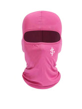 Load image into Gallery viewer, Unisex Full Face Balaclava 3 Colors Pink Black Rose Red Dollar Sign Embroidery Breathable Neck Gaiter for Outdoor Sports