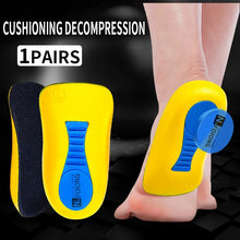 Load image into Gallery viewer, Insole Half Orthopedic s for Men Women Foot Heel Spurs Pain Cushion Foot Massager Care Latex Soft Sole Running s Pads shoe pads