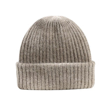 Load image into Gallery viewer, Winter Dome Brimless Casual Hat Warm Rabbit Fur Knit Hat women's double-layer Thick Wool Hat Casual Hat Toe Cap Cold Hat 4m868
