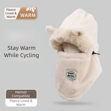 Load image into Gallery viewer, New Windproof Balaclava Hat Warm Cute Bear Ear Protection Cap Cold Proof Cycling Mask Outdoor Sport