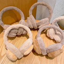 Load image into Gallery viewer, New Capybara Ear Warm Earmuffs Windproof Winter Earflaps Cartoon Soft Ear Cap