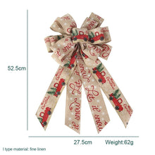 Load image into Gallery viewer, Christmas Holiday Decorations Bowknot Glitter Powder Christmas Tree Decoration