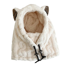 Load image into Gallery viewer, Fashion Winter Warm Hat Cat Ear Thickened Ear Protection Hat Windproof Neck Warmer Beanies Cap Unisex