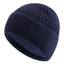 Load image into Gallery viewer, New Unisex Winter Hat Fur Lined Warm Dandy Cap Stylish Soft Beanie Hats For Men Women Thicken Ski Sports Knitted Hat