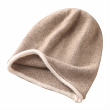 Load image into Gallery viewer, Casual Soft Winter Hat Curly Brim Thickened Knitted Hat Windproof Warm Lining Beanies Men Women