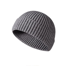 Load image into Gallery viewer, Winter Knittted Cap Solid Color Hip Hop Cap Unisex Skullies & Beanies