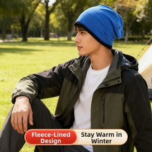 Load image into Gallery viewer, Fashion Soft Warm Hat Ear Protection Keep Warm Cold Cap Windproof Fleece Lined Winter Knitted Hat for Women