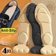 Load image into Gallery viewer, Insole 1/2Pair Memory Foam Pad Inserts Heel Post Back Breathable Anti-slip for High Heel Insert Protector s s shoe pads