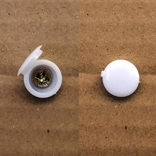 Load image into Gallery viewer, 100pcs/bag Plastic Self Tapping Screw Bolt Nail Nut Decorative Cap Protective Cover Hide Foldable Hinged for Furniture Car