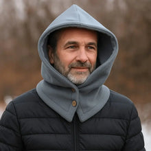 Load image into Gallery viewer, New Polar Fleece Balaclava Hat Collar Warm Windproof Men's Pullover Cap Ears Warm Soft Men Bonnets Cold Weather
