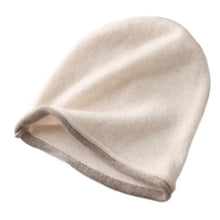 Load image into Gallery viewer, Casual Soft Winter Hat Curly Brim Thickened Knitted Hat Windproof Warm Lining Beanies Men Women