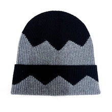 Load image into Gallery viewer, 100% Cashmere Knitted Beanies Patchwork Color Trawler Women Men Autumn Winter Hat Soft Warm Fisherman Hair Bonnet Premium