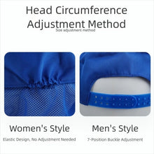Load image into Gallery viewer, Fashion Accessory Adjustable Work Cap Dustproof Sanitary Hair Cover Fashionable Breathable Sanitary Cap Summer