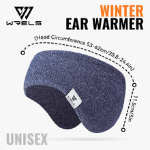Load image into Gallery viewer, WRELS Fleece Ear Warmers Muffs Headband Ear Muffs Winter Covers for Jogging Running Hiking Cycling Skiing Windproof Earmuffs