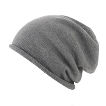 Load image into Gallery viewer, Fashion Soft Slouchy Beanie Hat Thickened Fleece Lined Cashmere Beanie Keep Warm Windproof Knit Hat Winter Season