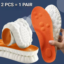 Load image into Gallery viewer, Insole 4D Latex Sport Soft High Elasticity Pads Breathable Running Arch Support Orthopedic Inserts Unisex shoe pads