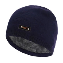 Load image into Gallery viewer, Knitted Hat Men Winter Hats For Men Women Beanie Hat Cap Fur Skullies Beanies шапка мужская Homme Skull Gorro шапка Bonnet Caps