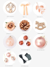 Load image into Gallery viewer, 35cm New Christmas Tree with Lights Artificial Table Decoration Supplies