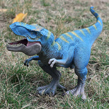 Load image into Gallery viewer, Oenux New 34x8x18cm Jurassic Indominus Rex Action Figures Open Mouth Savage Tyrannosaurus Dinossauro World Animals Model Kid Toy