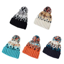 Load image into Gallery viewer, Fashion Warm Winter Hat Ear Protection Elastic Beanie Hats Casual Thickened Knitted Cap Women