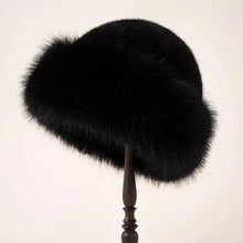 Load image into Gallery viewer, Women's Fluffy Fur Bucket Hat Plush Winter Fisherman Cap Warm Thick Hat for Snowy Days Christmas Gifts