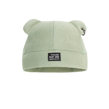 Load image into Gallery viewer, Fashion Cat Ears Ear Landlord Hat No Brim Solid Color Ear Pumpkin Hat Watermelon Skin Cap