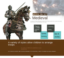 Load image into Gallery viewer, 60PCs Static Ancient Soldier Model Medieval Soldier Villain Military Doll War Toy