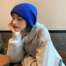 Load image into Gallery viewer, Fashion Winter Warm Hats for Women Casual Stacking Knitted Bonnet Caps Men Hats Solid Color Hip Hop Unisex Female Beanies