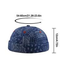 Load image into Gallery viewer, New Cotton Dome Melon Cap Adjustable Breathable Beanie Caps Brimless Hat