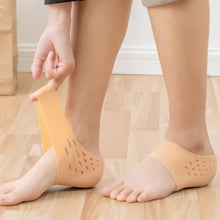 Load image into Gallery viewer, Insole 1Pair Invisible Height Increased Silicone Heel Socks for Women Men s 2-6cm s for plantar fasciitis sole shoe pads