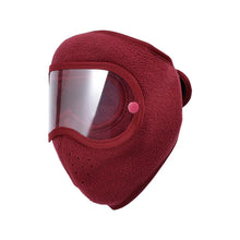 Load image into Gallery viewer, Winter Windproof Face Warm Cycling Masque Men Women Ski Masked HatHD Goggles Antifog Breathable Fleece Face Shield Cap Balaclava