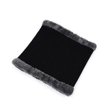 Load image into Gallery viewer, 2/1PC Winter Hats Knit Cap Men And Women Velvet Hat Coral Fleece Scarf Outdoor Riding Hat Warm Plus Velvet Neck Protect Cap