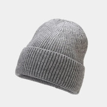 Load image into Gallery viewer, 1pc Unisex Autumn Winter Warm Beanie Hats,Solid Color Stretch Knitted Crochet Beanies Hat Caps,Suitable for Daily Wear,Outdoor