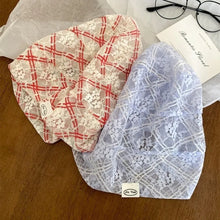 Load image into Gallery viewer, Fashionable Y2K Lace Pullover Hollow Korean Style Beanies Cap Breathable Stack Hats Summer