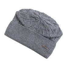 Load image into Gallery viewer, New Unisex Winter Hat Plush Fur Lined Warm Small Square Style Soft Beanie Hats For Men Women Thicken Ski Sports Knitted Hat