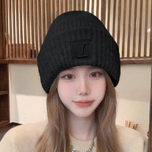 Load image into Gallery viewer, Winter Warm Knitted Beanies Windproof Solid Color Knitted Cap Unisex Ear Warmer Cap Men