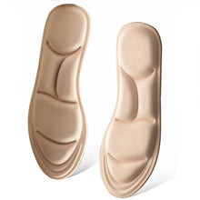 Load image into Gallery viewer, 5D Massage Memory Foam Insoles Thickening Breathable Cushion Cushioning Comfort Suitable For High Heels Insoles