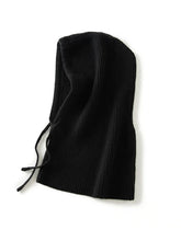 Load image into Gallery viewer, Wool Cashmere Knitted Hood Hat Scarf Elegant Hats Beanies Women Men Winter Neck Warm Balaclava Headgear Caps Unisex 4 New Colors