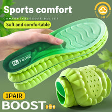 Load image into Gallery viewer, Insole 4D Cloud Technology Sports s for s PU Sole Soft Breathable Shock Absorption Cushion Running Orthopedic Care s shoe pads