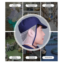 Load image into Gallery viewer, Cook Accessories Breathable Work Wear Hat Dust-proof With Hair Mesh Chef Hat Lightweight Hair Nets Cap Hotel Restaurants