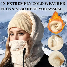 Load image into Gallery viewer, Warm Thermal Windproof Balaclava Ski Hood Motorcycle Face Cover Polar Fleece Adjustable Cycling Neck Cover Full Face Mask Winter