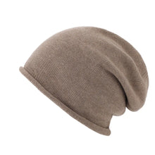 Load image into Gallery viewer, Fashion Soft Slouchy Beanie Hat Thickened Fleece Lined Cashmere Beanie Keep Warm Windproof Knit Hat Winter Season