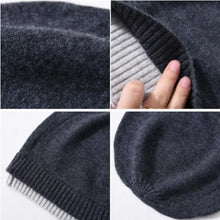 Load image into Gallery viewer, Casual Versatile Stacking Hat Mock Double Layer Warm Wool Knitted Hat Crochet Bonnet Soft Ear Protection Cap Unisex