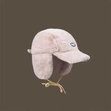 Load image into Gallery viewer, Trendy Versatile Ear Protection Hat Warm Korean Style Flight Cap Coldproof Windproof Lei Feng Cap Winter Season for Women