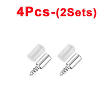 Load image into Gallery viewer, 100/2Pcs Self-tapping Screws Cabinet Bracket Wardrobe Storage Rack Septum Screw Fixed Support With Slip Resistant Rubber Sleeve
