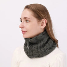 Load image into Gallery viewer, Vintage Thick Knit Beanies Cap Hat Ear Protect Soft Knitted Cap Hat Dual-purpose Warm Cap Autumn Winter