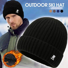 Load image into Gallery viewer, Winter Thick Beanie Hat With Fleece Lined For Men Women Winter Solid Knitted Wool Skull Cap For Outdoor Activities & Daily Use